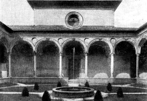 Архитектура эпохи Возрождения в Италии: Милан. Церковь Санта Мария делле Грацие. Двор