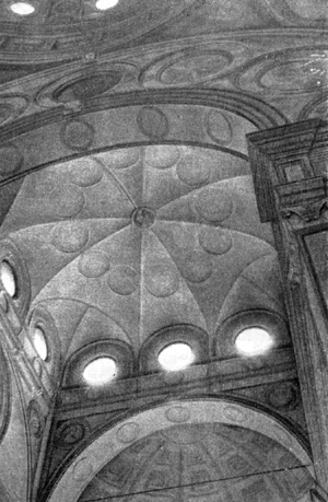 Архитектура эпохи Возрождения в Италии: Милан. Церковь Санта Мария делле Грацие. Зонтичный купол над хором