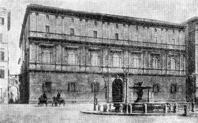 Архитектура эпохи Возрождения в Италии: Рим. Палаццо Джиро, или Торлония (окончено в 1504 г.)