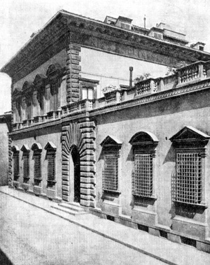 Архитектура эпохи Возрождения в Италии: Флоренция. Палаццо Пандольфини. Рафаэль