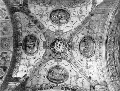 Архитектура эпохи Возрождения в Италии: Рим. Вилла Мадама. Роспись свода