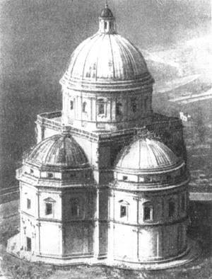 Архитектура эпохи Возрождения в Италии: Тоди. Церковь Санта Мария делла Консоляционе, 1508 г. Кола да Капрарола