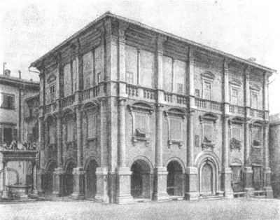 Архитектура эпохи Возрождения в Италии: Монтепульчано. Палаццо Таруджи (или Нобиле)