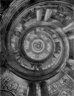 Архитектура эпохи Возрождения в Италии: Капрарола. Замок Фарнезе. Винтовая лестница