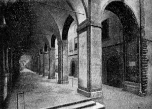 Архитектура эпохи Возрождения в Италии: Ареццо. Лоджия, 1573 г. Вазари