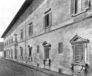 Архитектура эпохи Возрождения в Италии: Флоренция. Буонталенти. Казино Медичео, 1574 г.