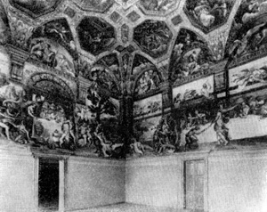 Архитектура эпохи Возрождения в Италии: Мантуя. Палаццо дель Те, 1526—1534 гг. Джулио Романо. Зал