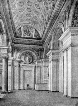 Архитектура эпохи Возрождения в Италии: Генуя. Вилла Камбьязо, 1552 г. Алесси. Лоджия второго этажа
