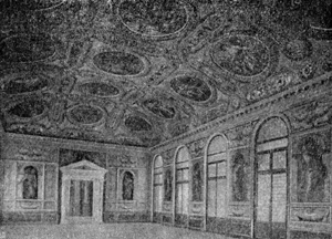 Архитектура эпохи Возрождения в Италии: Венеция. Библиотека Сан Марко, начата в 1536 г. Я. Сансовино, главный зал