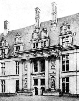 Архитектура Франции эпохи Возрождения: Экуан. Замок, начало — 1538 г., конец — третья четверть XVI в. Бюллан и др.