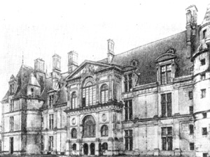 Архитектура Франции эпохи Возрождения: Экуан. Замок, начало — 1538 г., конец — третья четверть XVI в. Бюллан и др.
