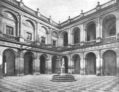 Архитектура Испании эпохи Возрождения: Севилья. Биржа, 1583—1598гг. Хуан де Эррера. Двор