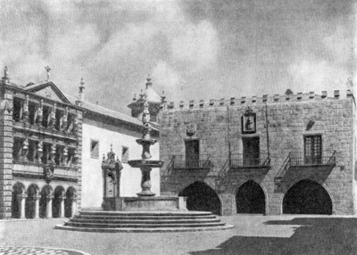 Архитектура Португалии эпохи Возрождения: Виана ду Каштелу. Городская площадь