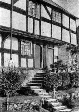 Архитектура Великобритании эпохи Возрождения: Фахверковый жилой дом XVI в. Пембридж (гр. Хартфордшир)