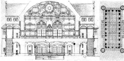 Архитектура Германии эпохи Возрождения: Штутгарт. Увеселительный павильон (Нейес Лустхауз), 1580—1593 гг. Георг Бер