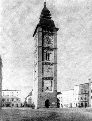 Архитектура Австрии эпохи Возрождения: Энс. Главная площадь. Городская башня, 1564— 1568 гг.