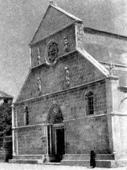 Архитектура Югославии эпохи Возрождения: Паг. Церковь Марии, около 1500 г.