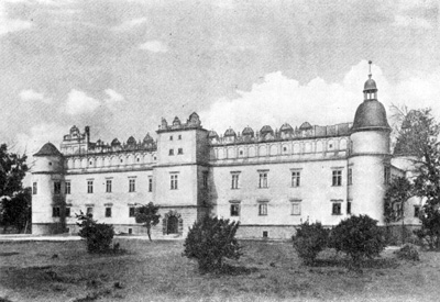 Архитектура Польши эпохи Возрождения: Баранов. Замок, 1592-1614 гг. Внешний вид