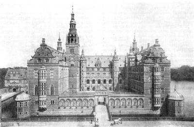 Архитектура Дании эпохи Возрождения: Фредериксборг. Замок. Общий вид