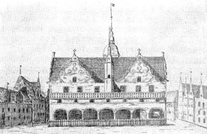 Архитектура Дании эпохи Возрождения: Копенгаген. Старая ратуша, конец XVI в.