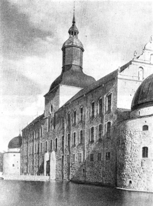 Архитектура Швеции эпохи Возрождения: Замок Вадстена. Вид с северо-запада