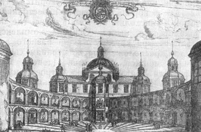 Архитектура Швеции эпохи Возрождения: Замок в Свартшё (не сохранился). Круглый двор