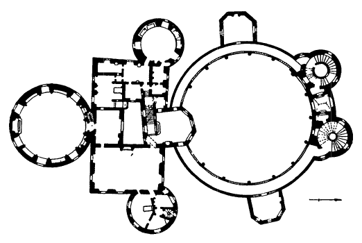 Архитектура Швеции эпохи Возрождения: Замок в Свартшё (не сохранился). План