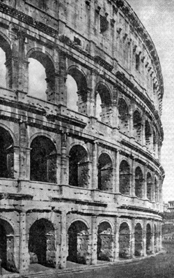 Архитектура Древнего Рима. Рим. Колизей, 80 г. н.э. Современный вид